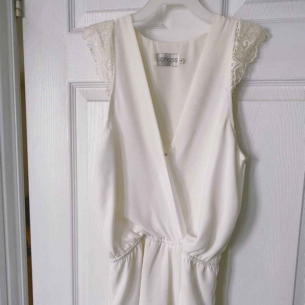 Lioness White Romper